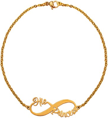 Shiv Jagdamba Stainless Steel Gold-plated Bracelet