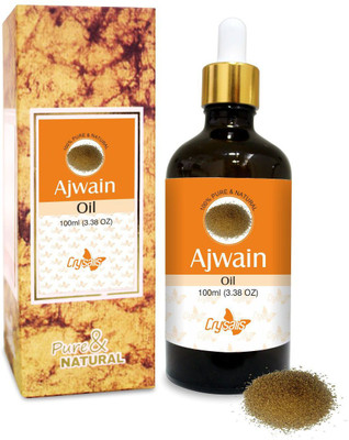 Crysalis Ajwain Essential Oil With Dropper for Skin, Hair Care -100 ML Dropper(100 ml)