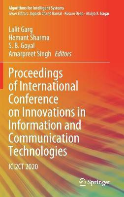 Proceedings of International Conference on Innovations in Information and Communication Technologies(English, Hardcover, unknown)
