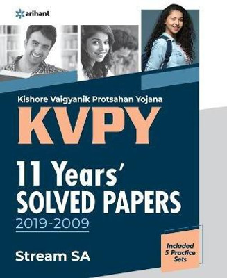 Kvpy 11 Years Solved Papers 2019-2009 Stream Sa(English, Paperback, Prasad Lakshman)