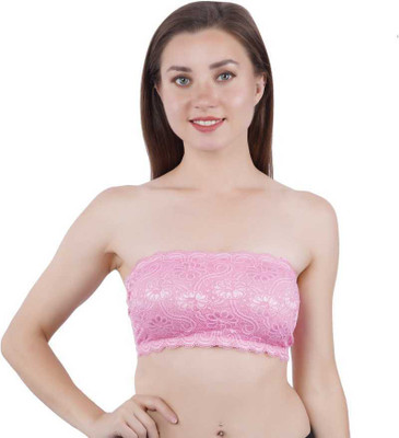 AARAA Beauty Fashion Women Bralette Lightly Padded Bra(Pink)