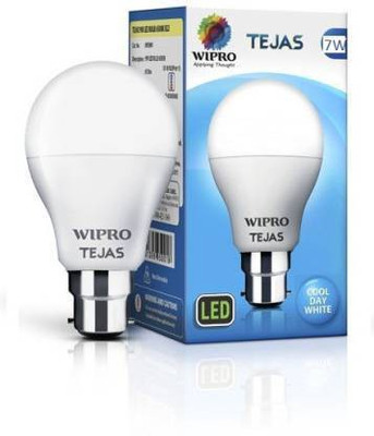 Wipro 12 W Basic Standard B22 LED Bulb(White)