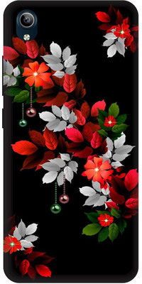 Bluvver Back Cover for Vivo Y90,1908, Printed Leaves Fall Nature Back Cover(Multicolor, Hard Case, Pack of: 1)
