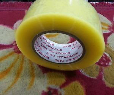 svt tapes Single Sided Handheld Cello Tape (Manual)(Yellow)