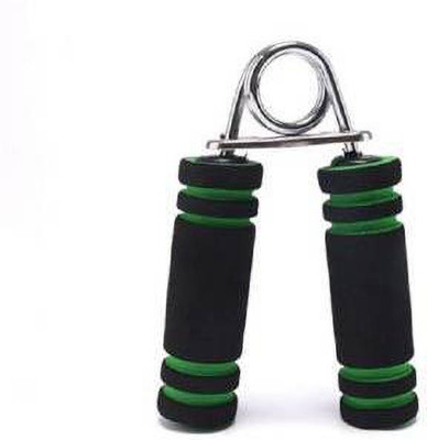CLOVERBYTE Foam Grip Wrist Exercise (Pack Of 1) Hand Grip/Fitness Grip (Green, Black) Hand Grip/Fitness Grip