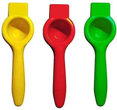 HONEYART Plastic LEMON SQUEEZER Hand Juicer(Multicolor)