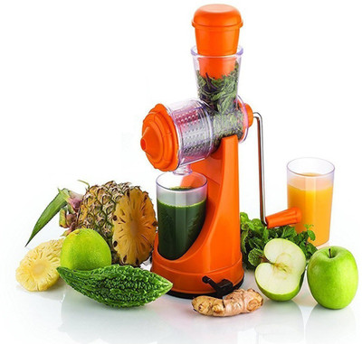 SWISS WONDER Plastic Hand Juicer(Orange)