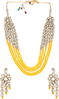 CATALYST Brass Copper Yellow Jewellery Set(Pack of 1)