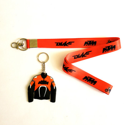 ShopTalk Ready To Race Jacket And Duke ID Tag Pack of 2 Key Chain