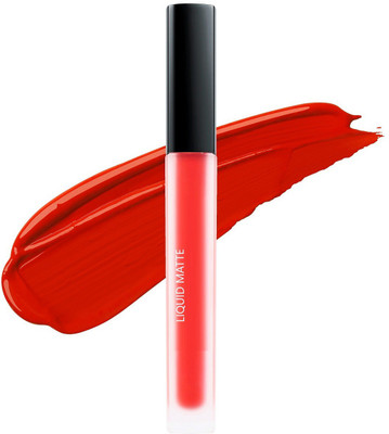 CIVAKI Ultra Smooth Forever Matte Liquid Lip Colour(Coral Flush, 6 ml)