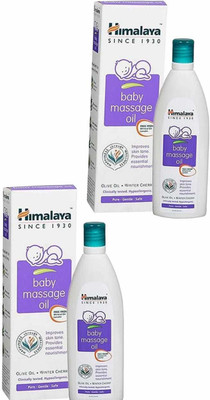 HIMALAYA baby message oil (200 ml )(400 ml)