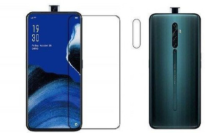 Litekart Edge To Edge Tempered Glass for OPPO Reno3 Pro(Pack of 1)