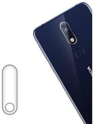 SHAKU Back Camera Lens Glass Protector for NOKIA 7 1(Pack of: 1)