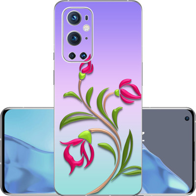 FCS OnePlus 9 Pro 5G Printed Designer Vinyl Mobile Back Skin Mobile Skin(Multicolor)