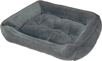 RK PRODUCTS Reversible Soft Velvet Export Quality beds For Dog and Cat 12 M Pet Bed(Black)