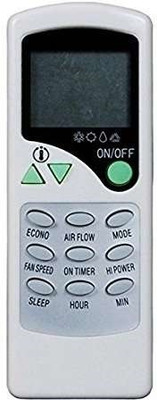 Piyush REMOTE NO 7 COMPATIBLE TO CARRIER/ VOLTAS/ ONIDA AC (SLEEP/MIN--FUNCTION). OLD REMOTE MUST BE EXACTLY SAME. SEND OLD REMOTE PHOTO AT 9822247789 WHATSAPP FOR VERIFICATION. Remote Controller(Grey)