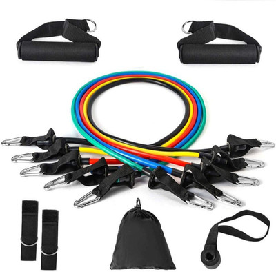 Misaki Rubber Pull String for Fully Body Workout (prb26) Resistance Tube(Multicolor)