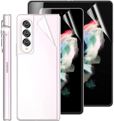 CONNECTPOINT Edge To Edge Screen Guard for Samsung Galaxy Z Fold 3 5G(Pack of 3)