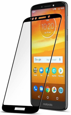 Juberous Edge To Edge Tempered Glass for Motorola Moto E5 Plus(Pack of 1)