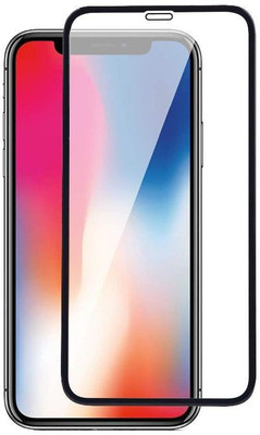 DMJHP Edge To Edge Tempered Glass for Apple iPhone X(Pack of 1)