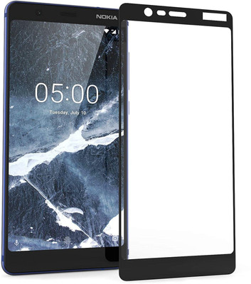 Juberous Edge To Edge Tempered Glass for Nokia 5.1(Pack of 1)
