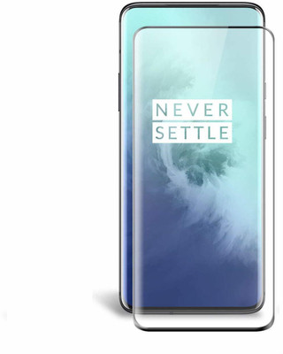 Juberous Edge To Edge Tempered Glass for OnePlus 7T Pro(Pack of 1)