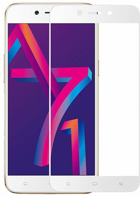 Juberous Edge To Edge Tempered Glass for Oppo A71(Pack of 1)