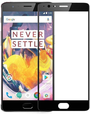 Juberous Edge To Edge Tempered Glass for OnePlus 3T(Pack of 1)