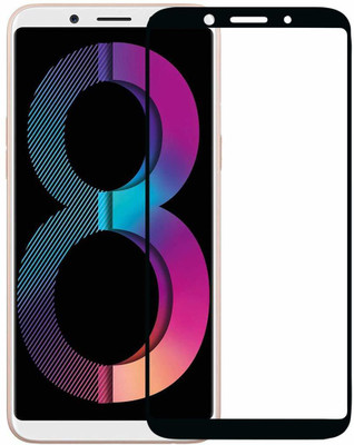 Juberous Edge To Edge Tempered Glass for Oppo A83(Pack of 1)
