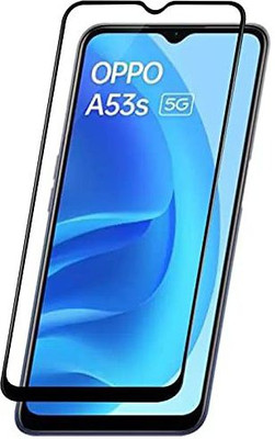 SMARTCASE Edge To Edge Tempered Glass for OPPO A53s 5G(Pack of 1)