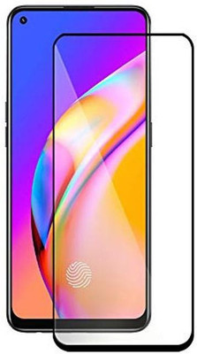DMJHP Edge To Edge Tempered Glass for Oppo F19 Pro(Pack of 1)
