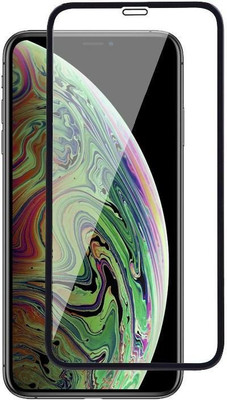 DMJHP Edge To Edge Tempered Glass for Apple iPhone XS Max(Pack of 1)