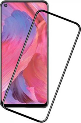 DMJHP Edge To Edge Tempered Glass for Oppo A74 5G(Pack of 1)