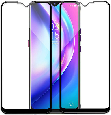 Juberous Edge To Edge Tempered Glass for Tecno Spark Power 2 Air(Pack of 2)