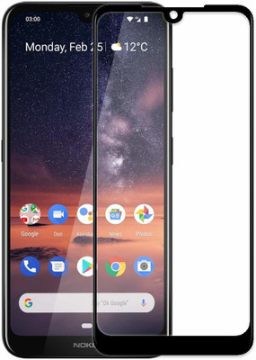 Frazil Edge To Edge Tempered Glass for Nokia 3.2(Pack of 1)