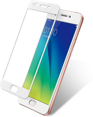 Juberous Edge To Edge Tempered Glass for Oppo A57(Pack of 1)