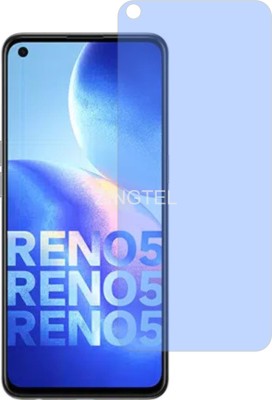 ZINGTEL Impossible Screen Guard for OPPO RENO5 4G CPH2159 (Shatterproof AntiBlue Light)(Pack of 1)