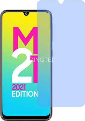 ZINGTEL Impossible Screen Guard for SAMSUNG GALAXY M21 2021 EDITION (Shatterproof AntiBlue Light)(Pack of 1)