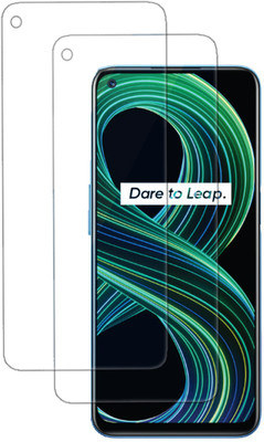 DASK Impossible Screen Guard for Realme 8 5G(Pack of 2)