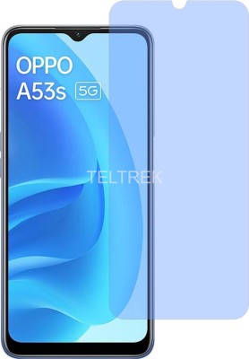 TELTREK Tempered Glass Guard for OPPO A53S 5G CPH2321 (Impossible AntiBlue Light)(Pack of 1)