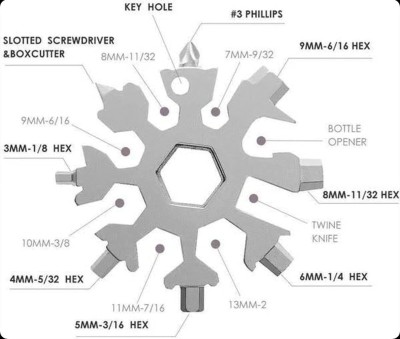 K Kudos Enterprise 18 IN1 TOOL KIT Combination Screwdriver(Pack of 1)