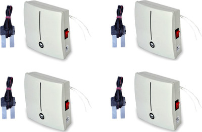 Tool Point Water Tank Overflow Alarm Battery Operated UW-07 DC Pack of 4 Wired Sensor Security System