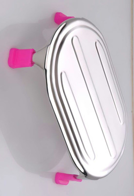 Aarohi Stool(Silver, Pre-assembled)