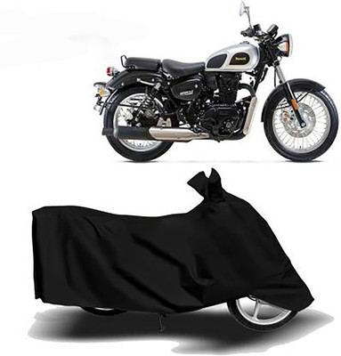 KPIND Waterproof Two Wheeler Cover for Benelli(Imperiale 400, Black)
