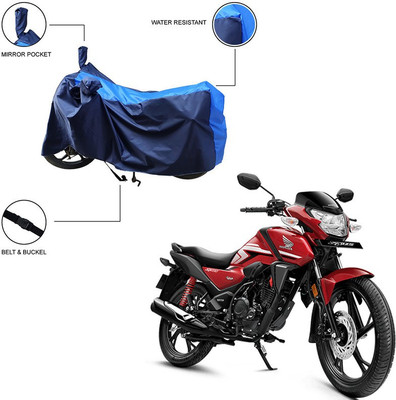 Pop Shade Two Wheeler Cover for Honda(SP 125, Blue)