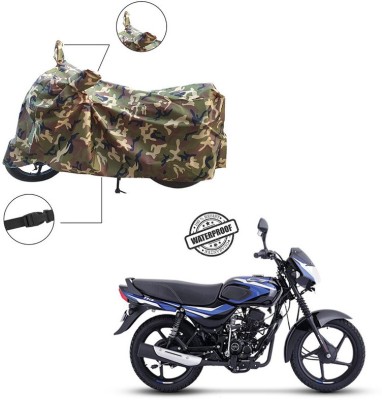 Trader's Stop Waterproof Two Wheeler Cover for Bajaj(CT100, Multicolor)