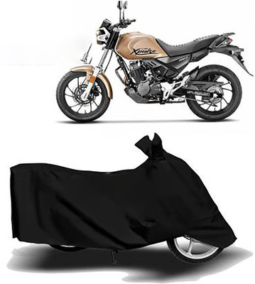 JKR Waterproof Two Wheeler Cover for Hero(MotoCorp XPulse 200T, Black)