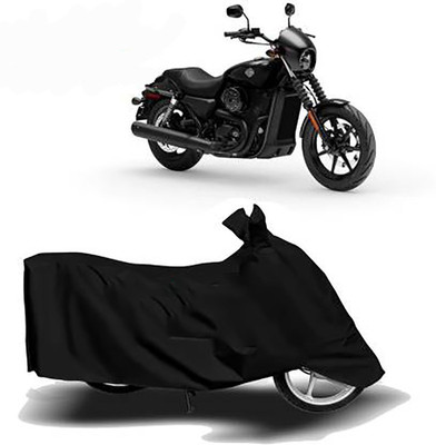 KPIND Waterproof Two Wheeler Cover for Harley Davidson(Street 750, Black)