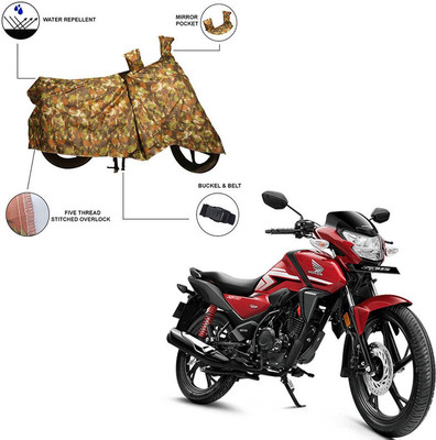 Home Ark Two Wheeler Cover for Honda(SP 125, Multicolor)