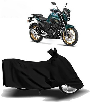 JKR Waterproof Two Wheeler Cover for Yamaha(FZ25, Black)